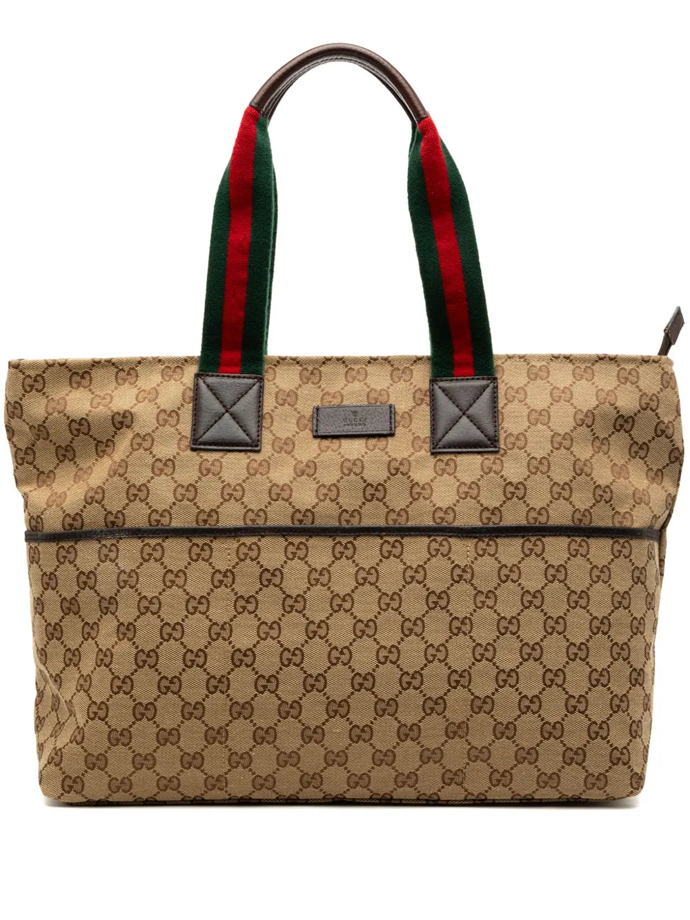 2000-2015 GG Canvas Web tote bag