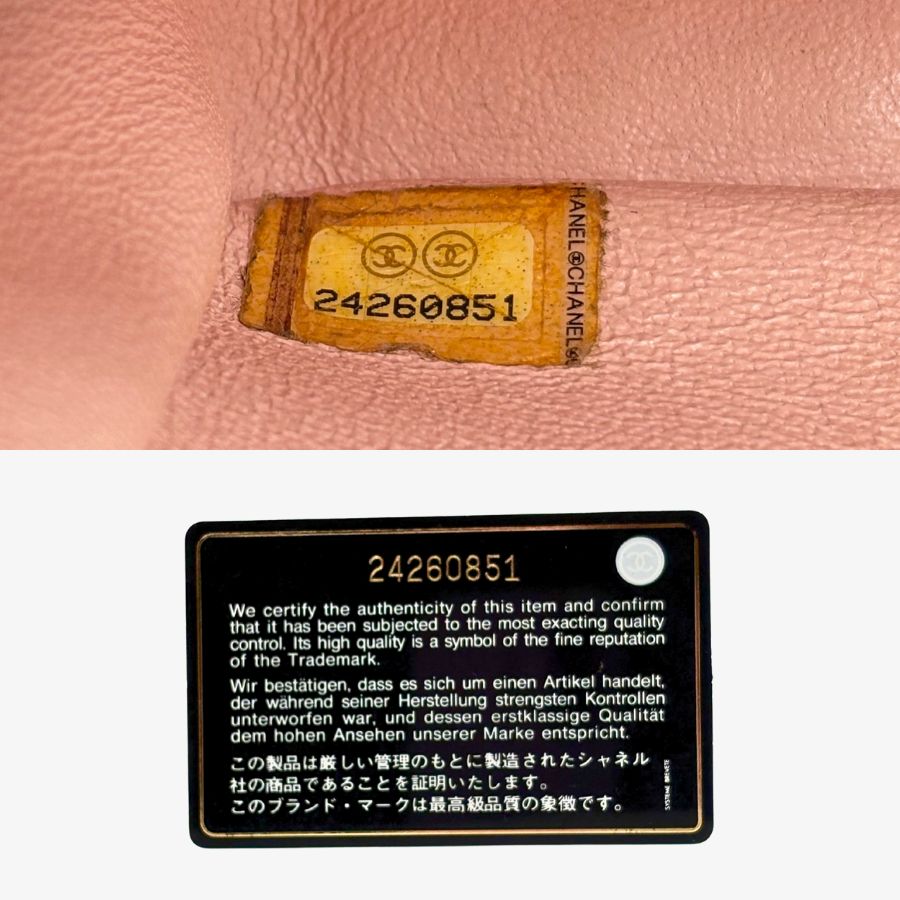 JAH220 - Chanel Vintage Black Caviar Leather Flap Bag