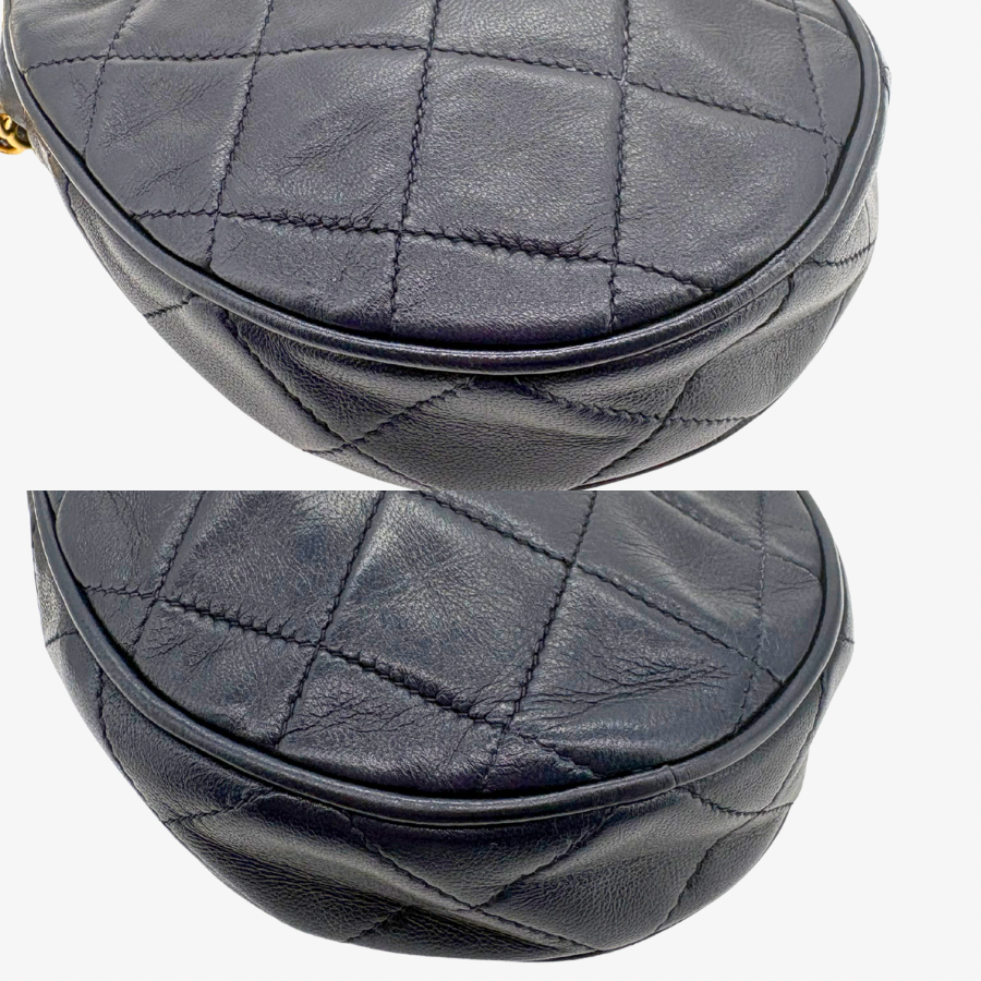KA768 - Chanel Vintage Quilted Leather Shoulder Bag