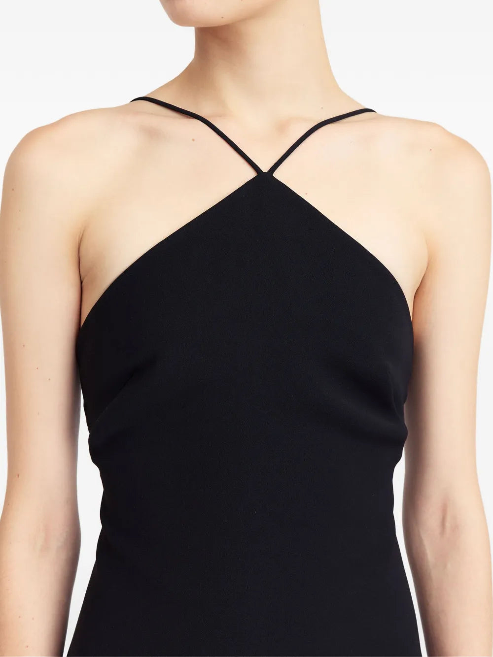 Ade feather midi dress