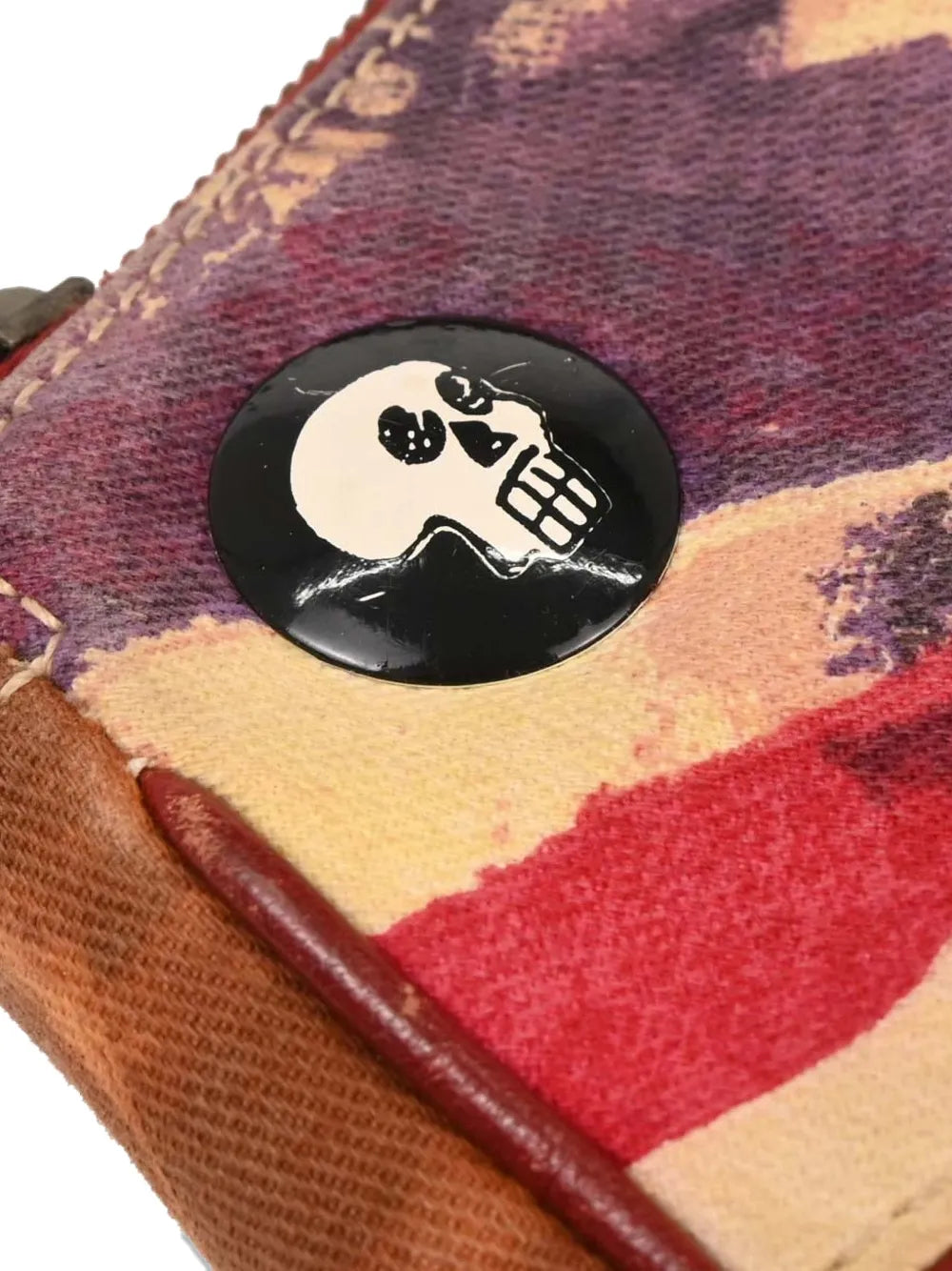 2003 print saddle shoulder bag