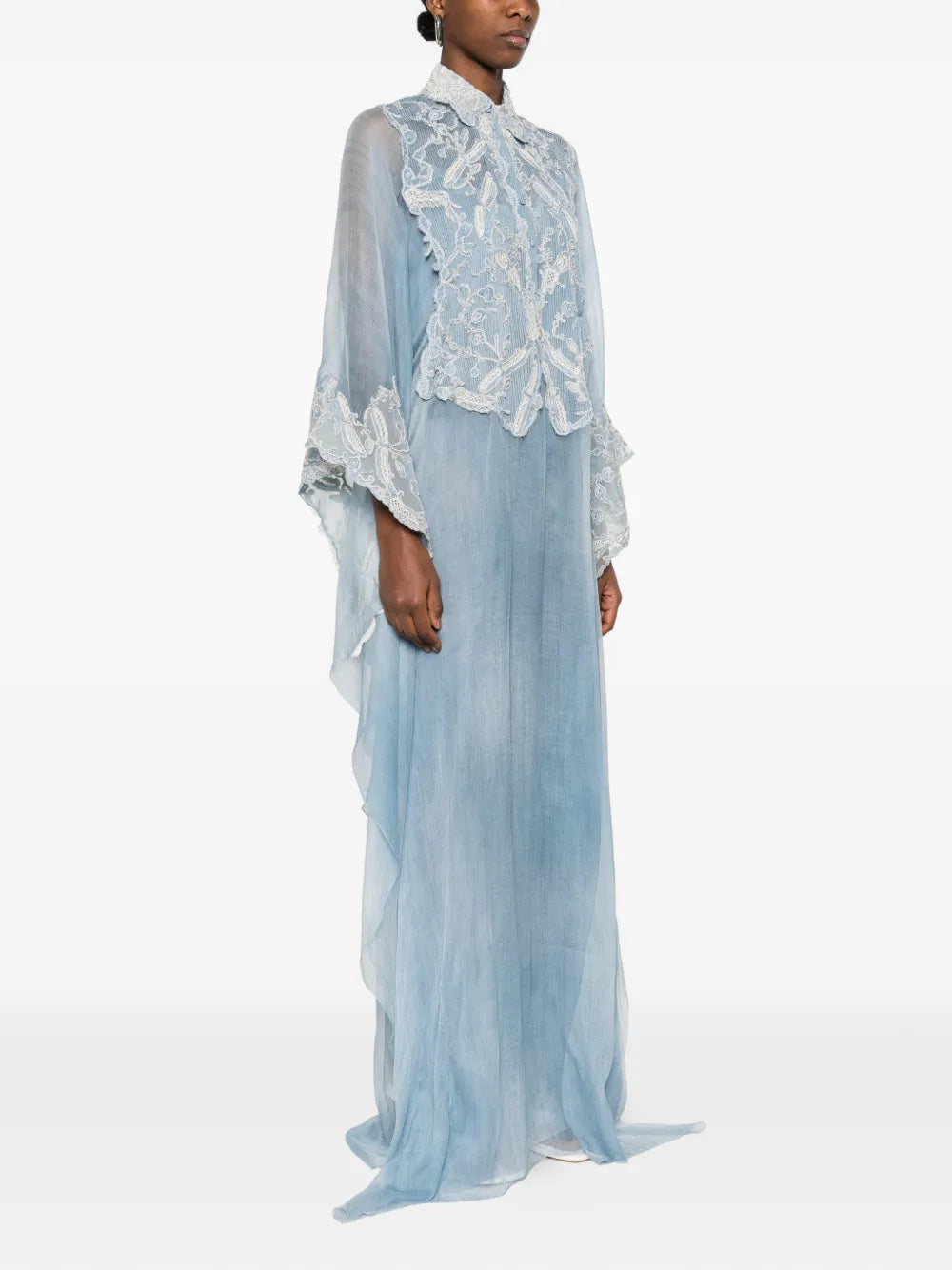 embroidered maxi dress