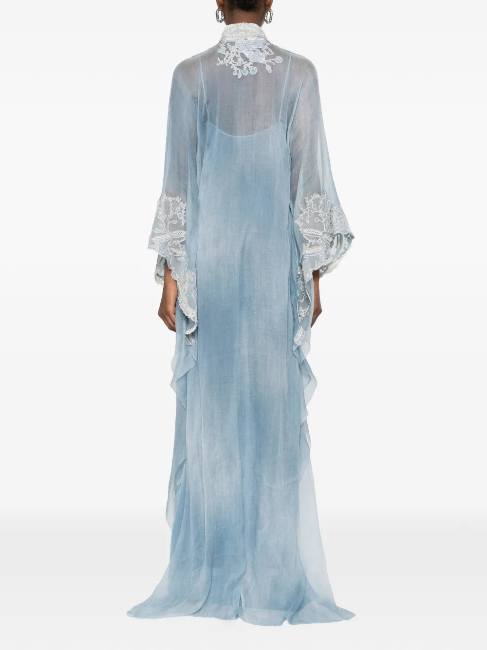 embroidered maxi dress