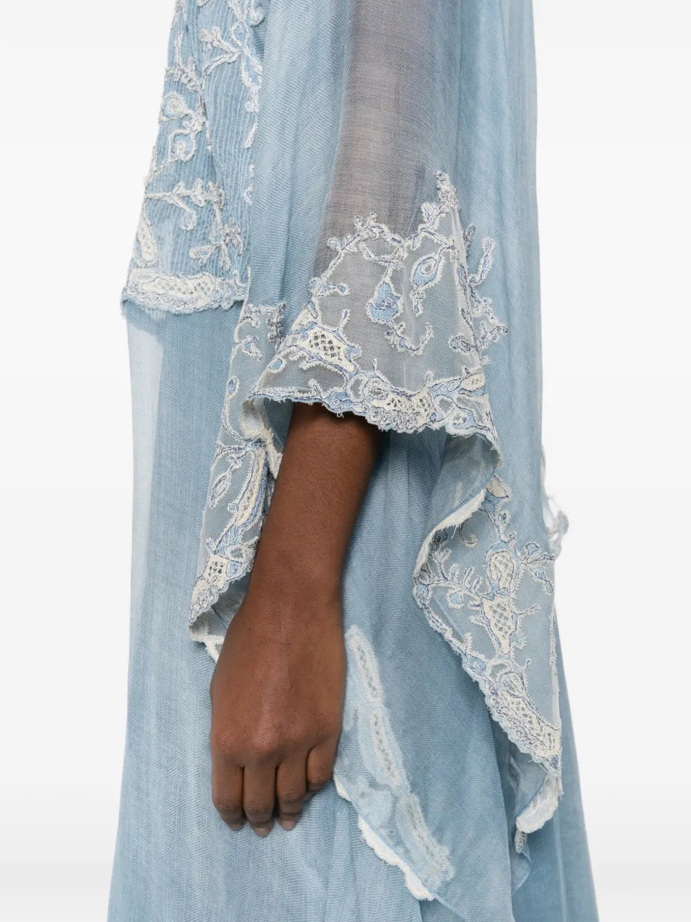 embroidered maxi dress