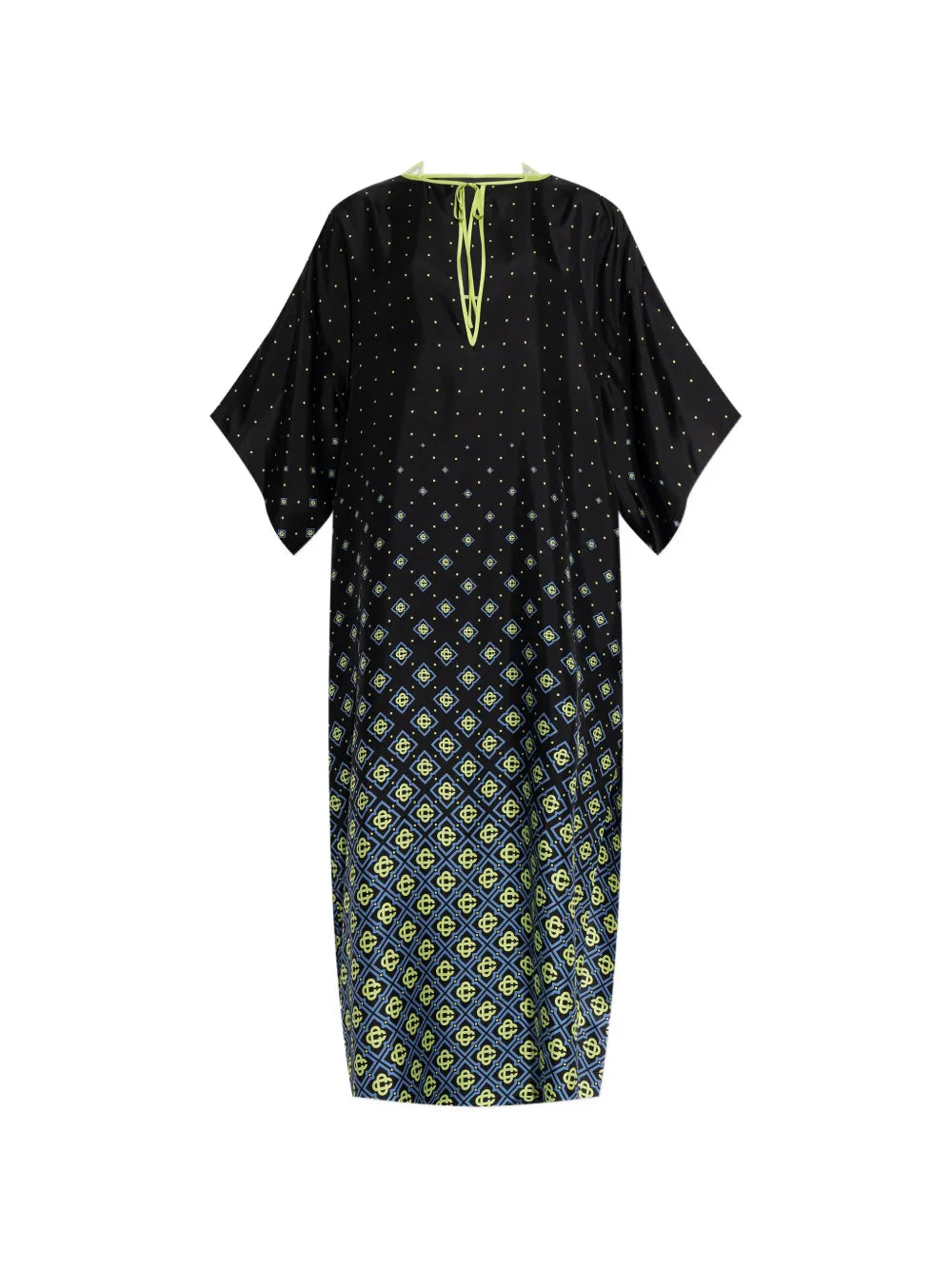 silk maxi dress