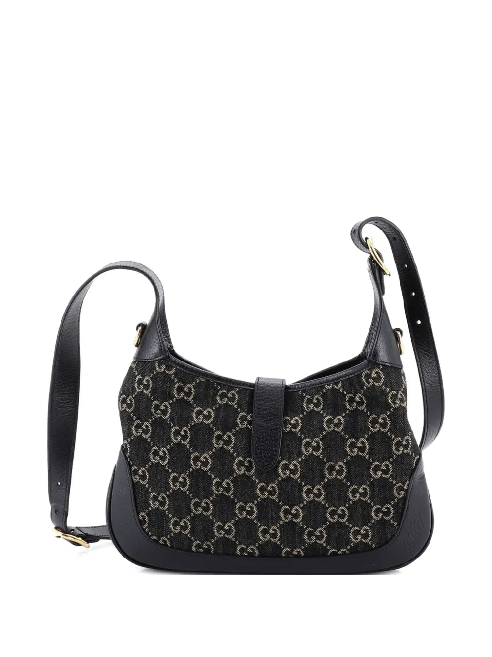 Jackie 1961 GG Denim Small hobo bag