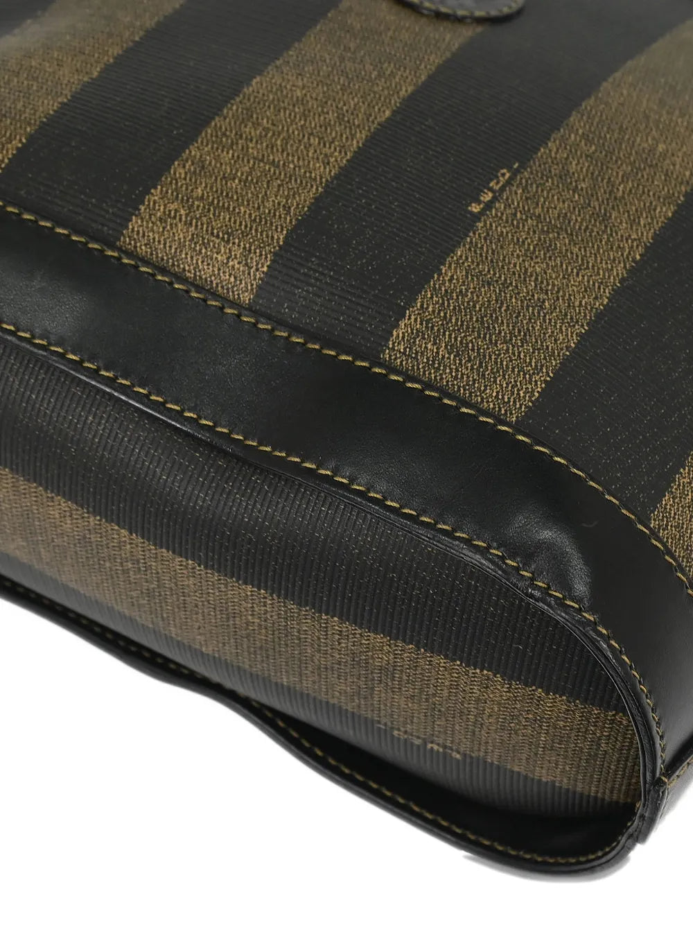 2007 Pequin striped-pattern shoulder bag