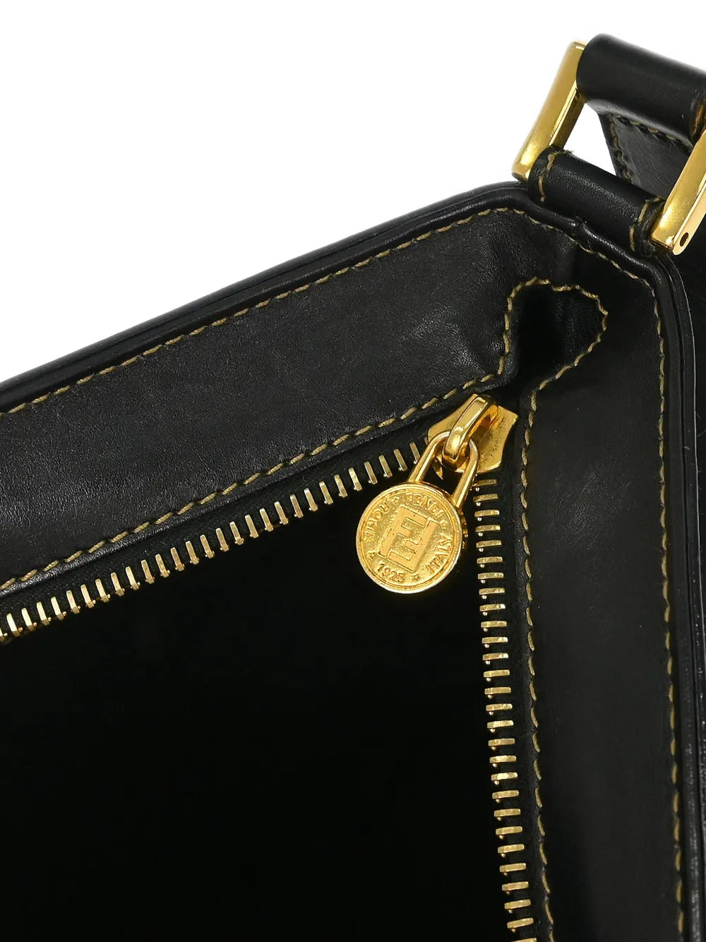 2007 Pequin striped-pattern shoulder bag