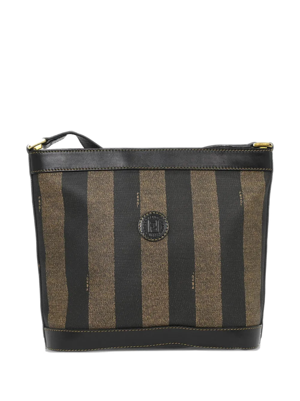 2007 Pequin striped-pattern shoulder bag