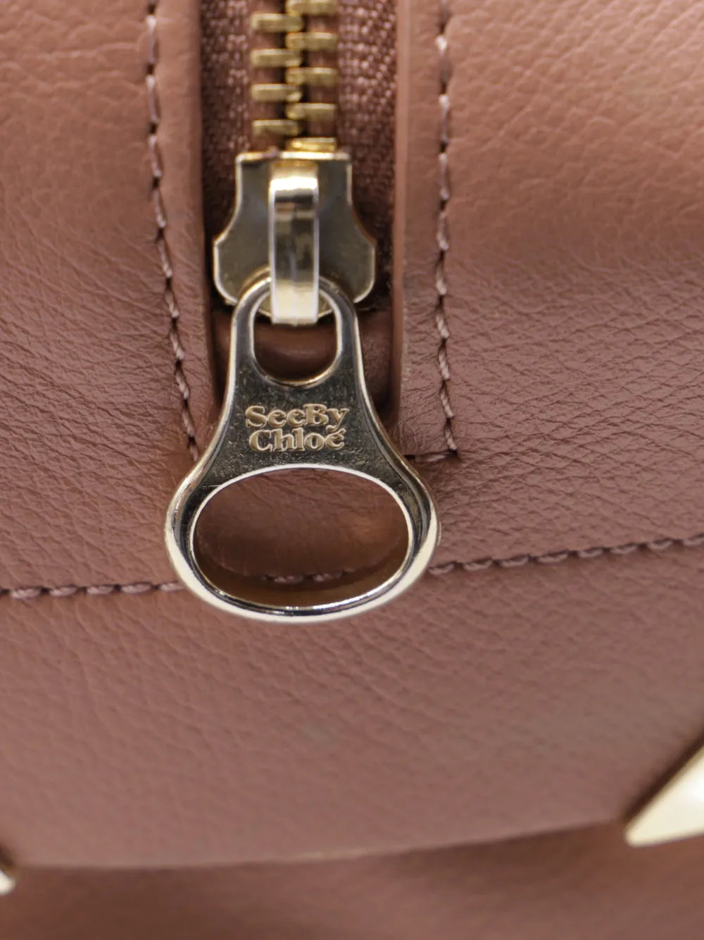 top-handle leather tote bag