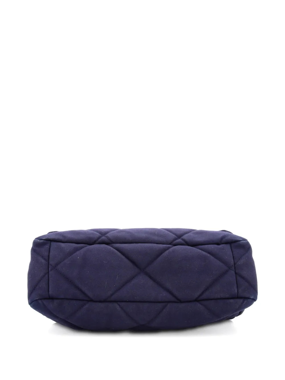19 Flap Bag Quilted Canvas Large shoulder bag