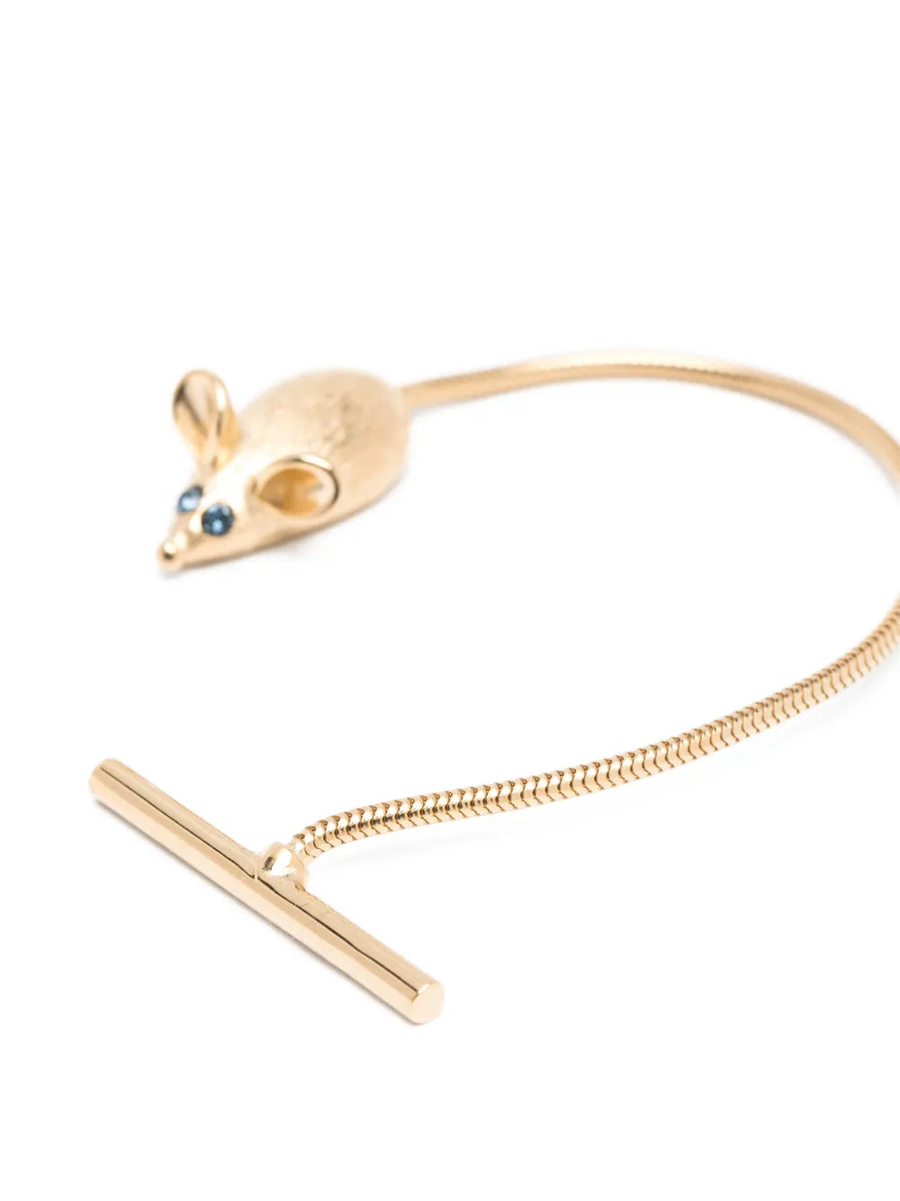 mouse embellished brooch