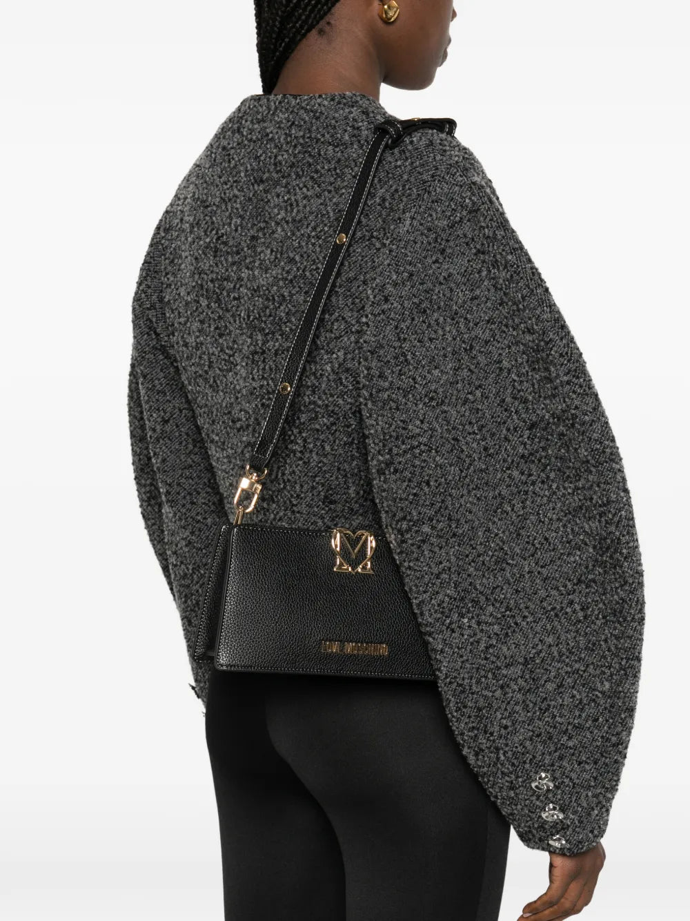 logo-plaque shoulder bag