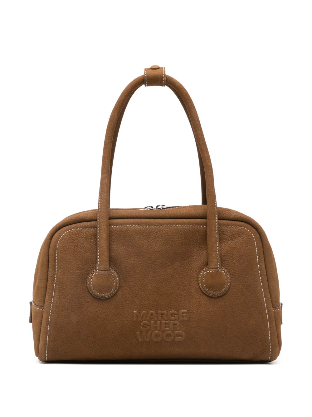 embossed-logo tote bag
