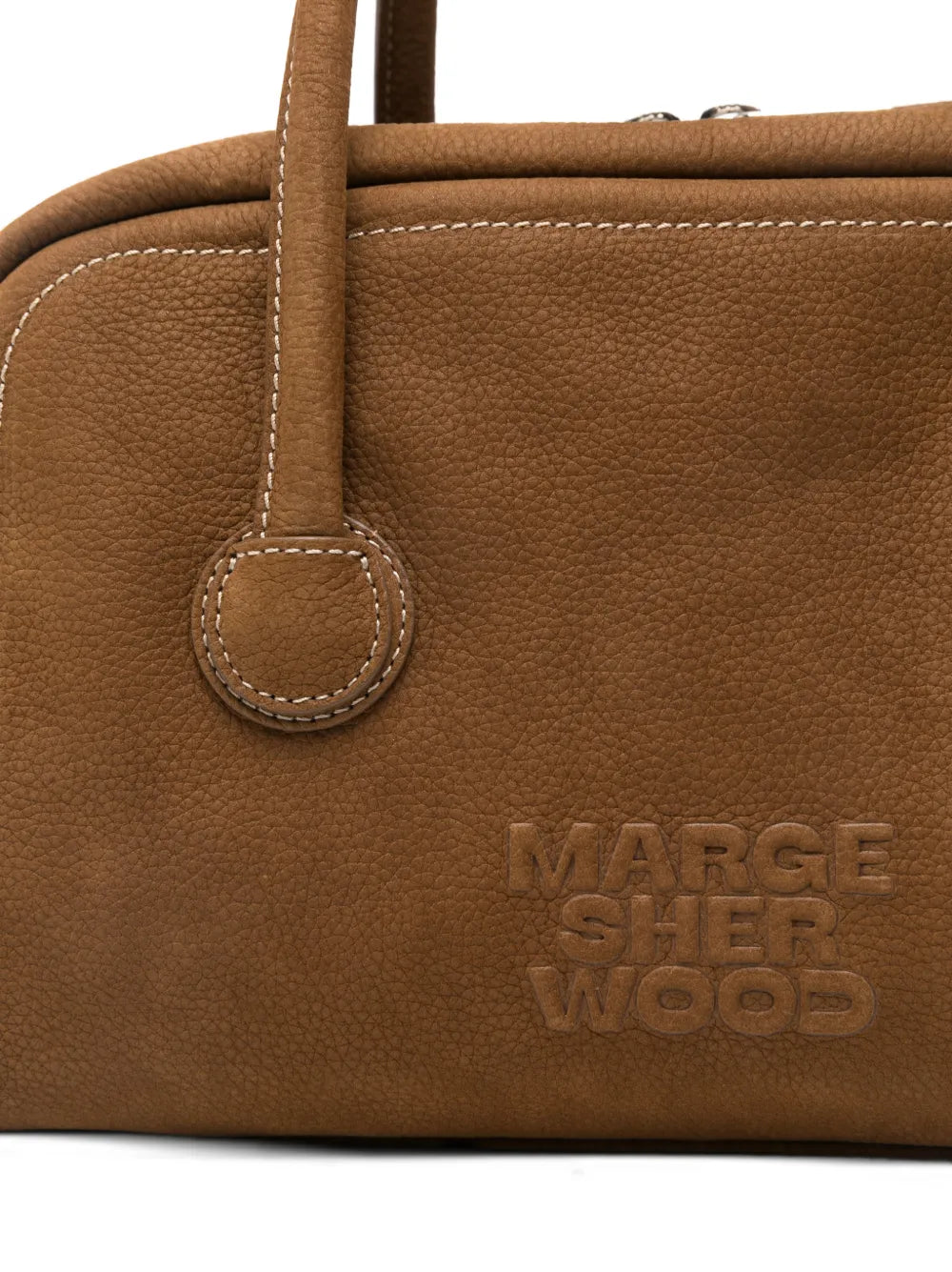 embossed-logo tote bag