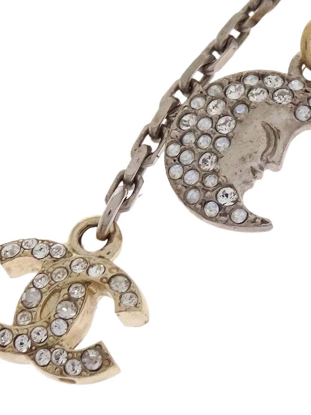 2017 star moon-pendant earrings