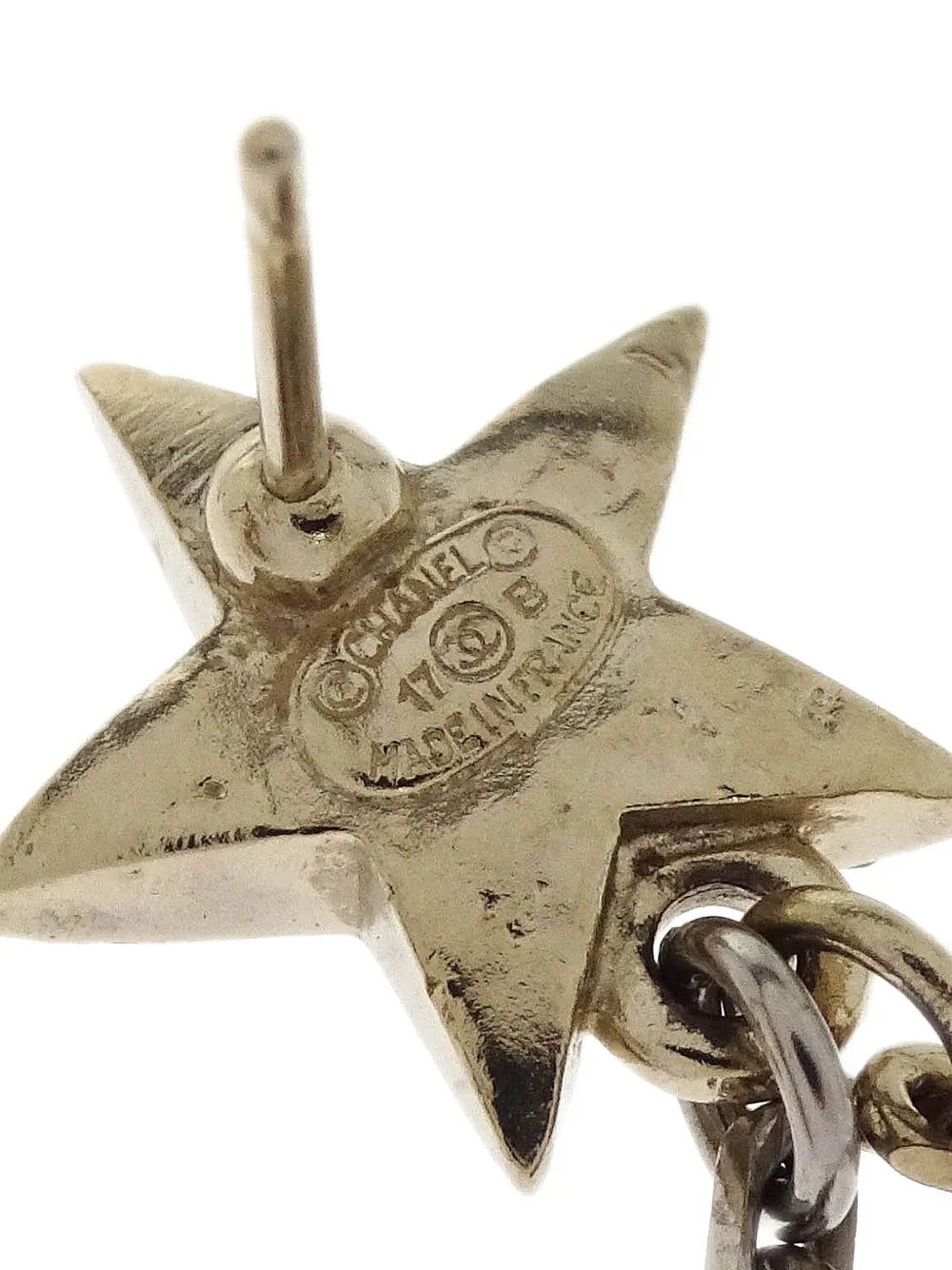 2017 star moon-pendant earrings