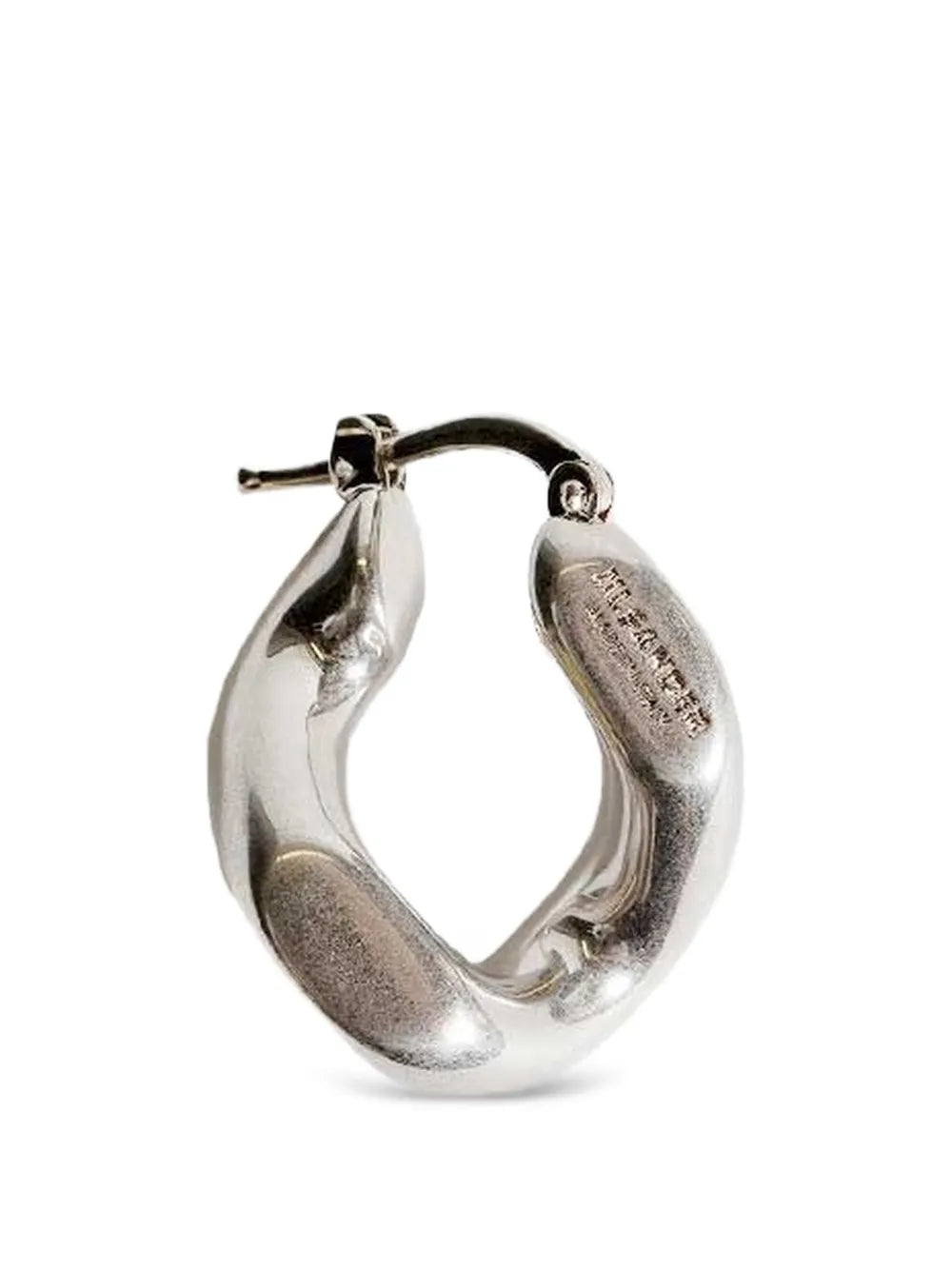 silver-tone earring