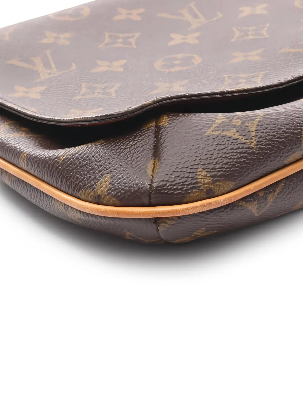 monogram-pattern shoulder bag