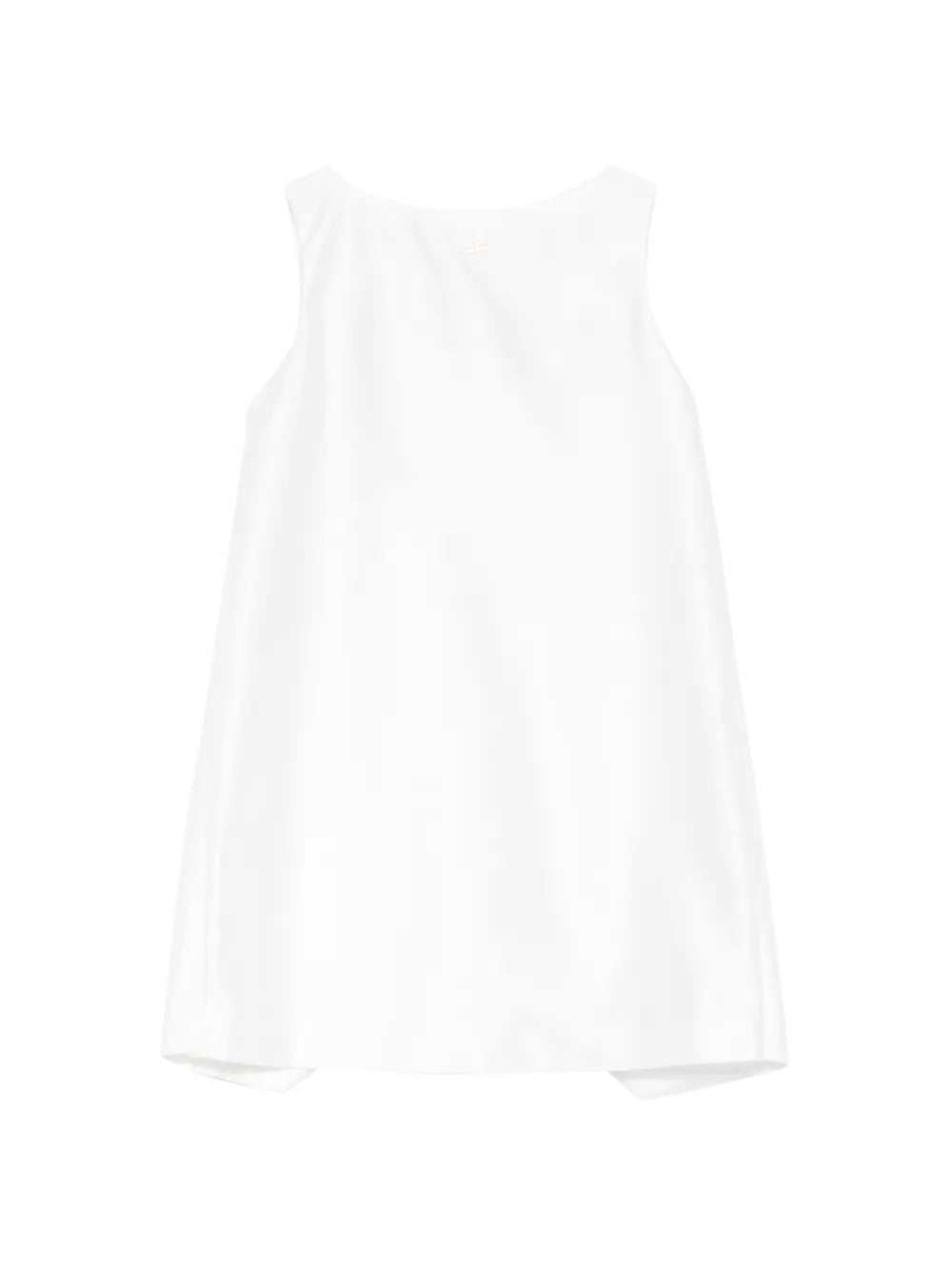 bow sleeveless party dress