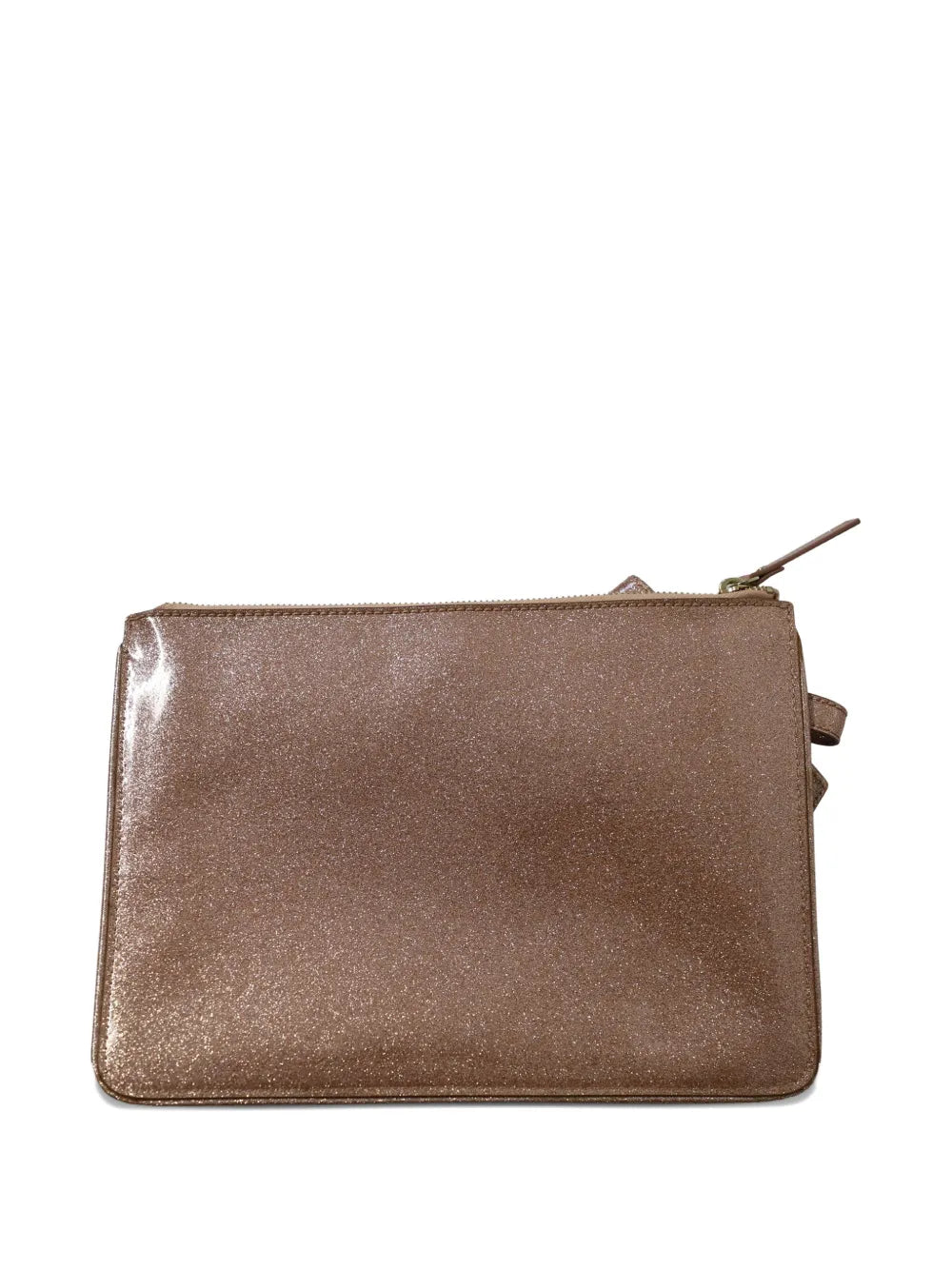 glitter bow pouch