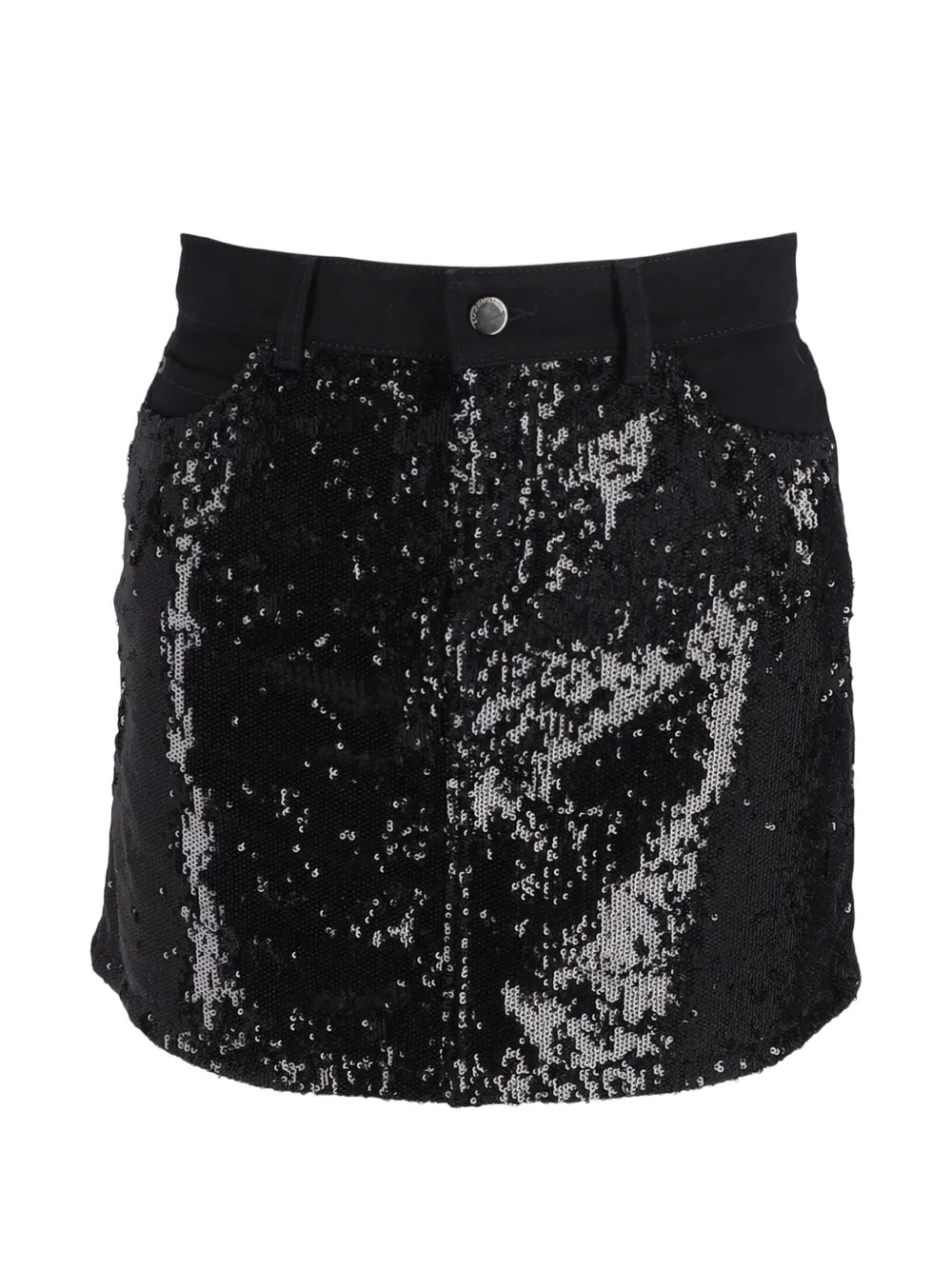 sequin mini skirt