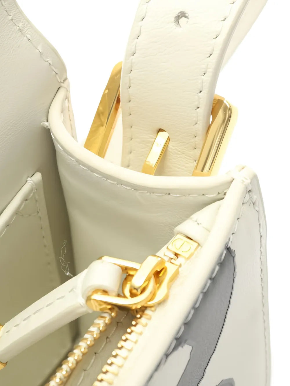 2010s Miss Dior leather cross body bag