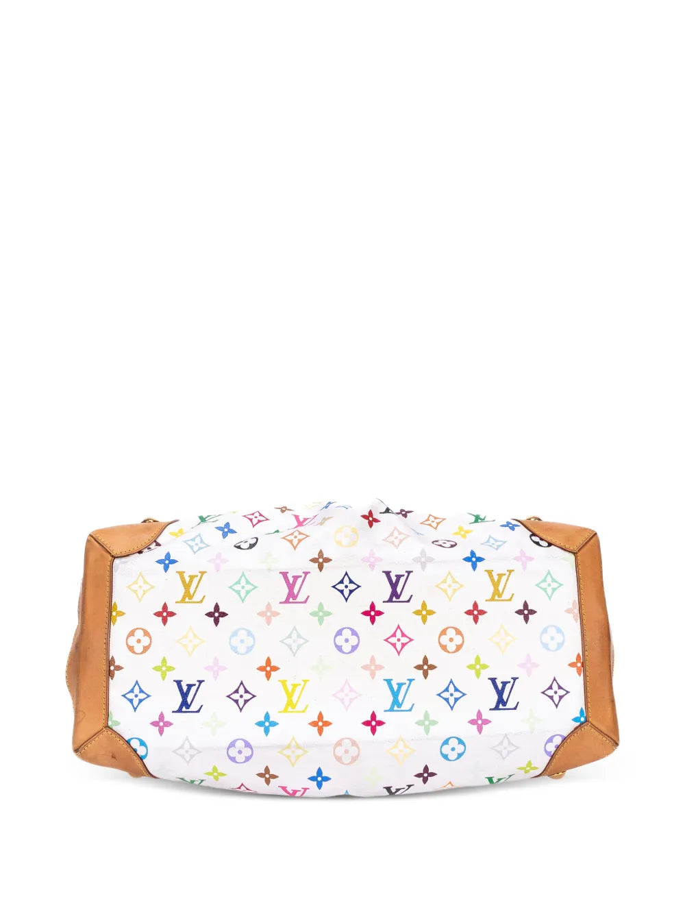 monogram-pattern tote bag