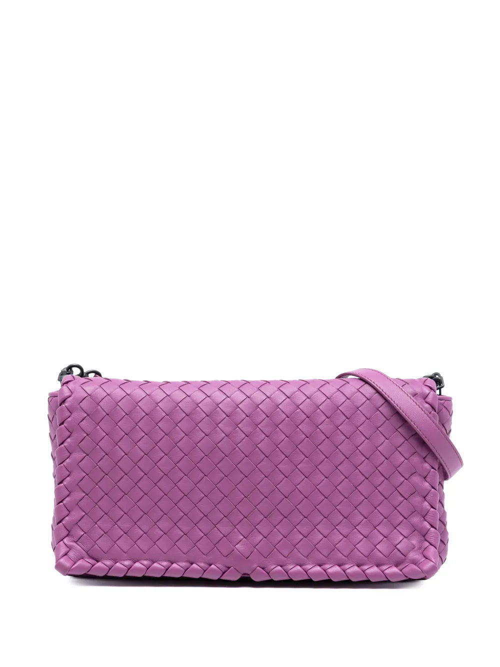 2012-2025 Nappa Intrecciato Dahlia Clutch crossbody bag