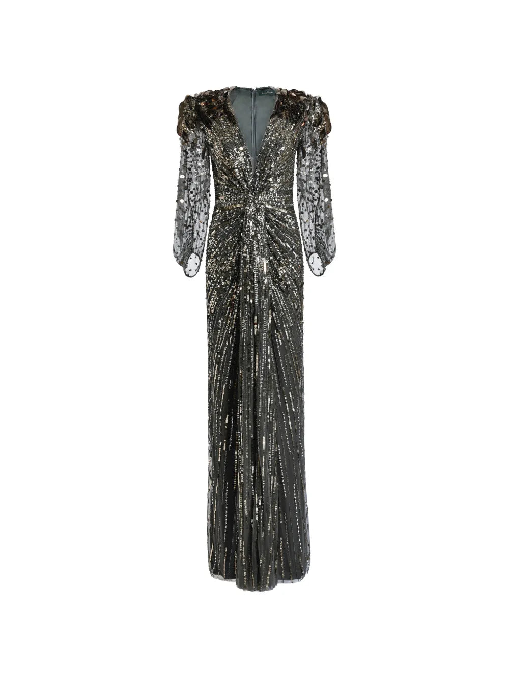 Xenia sequin-embellished maxi dress