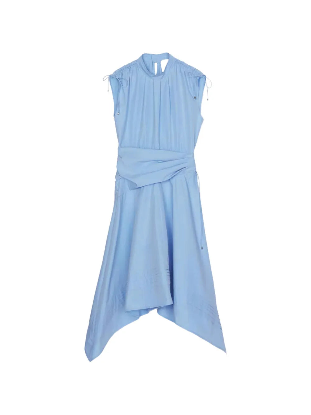 tie detail midi dress