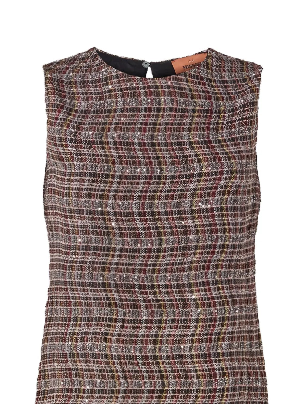 check-pattern dress 