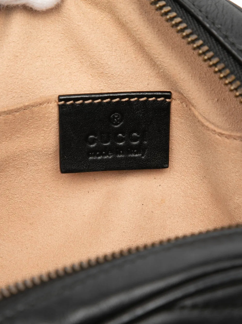 2000-2015 GG Marmont Matelasse Leather belt bag