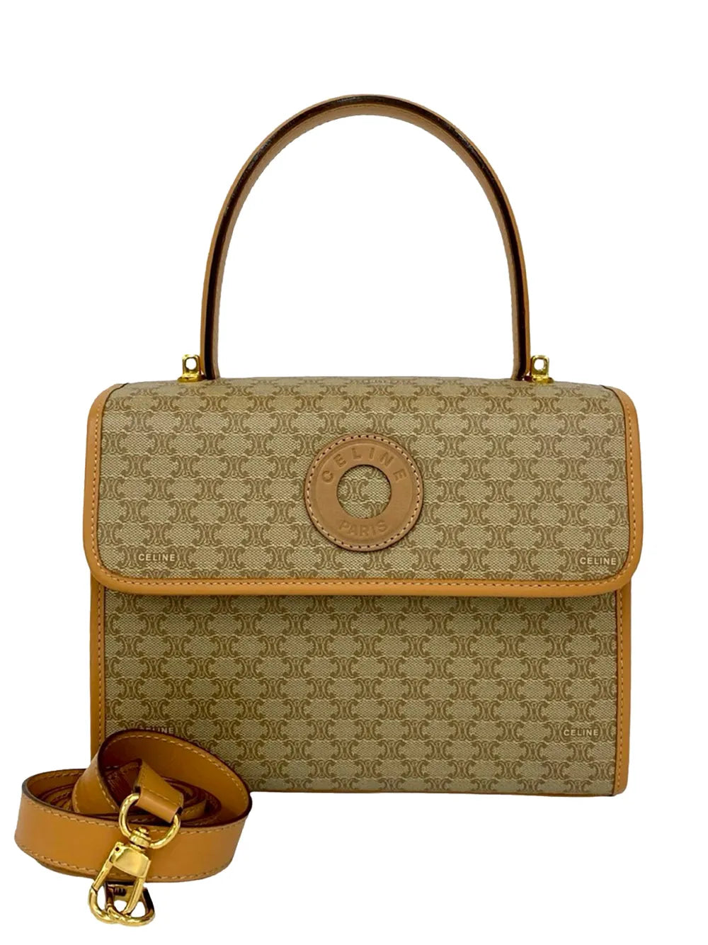 2013 Macadam Coated Canvas satchel