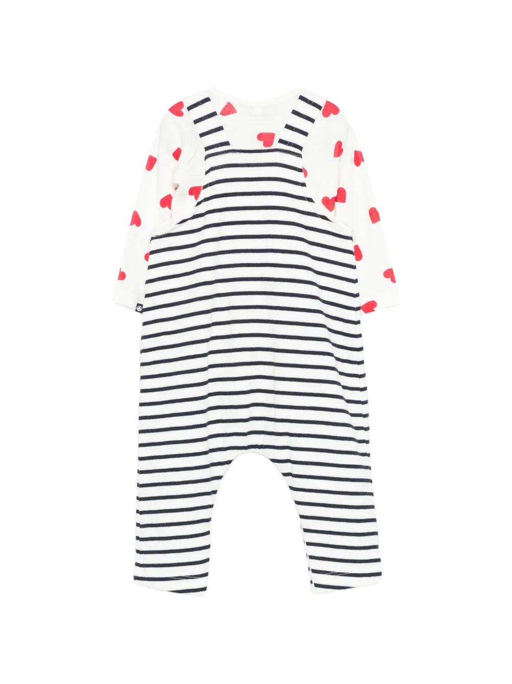heart-print body set