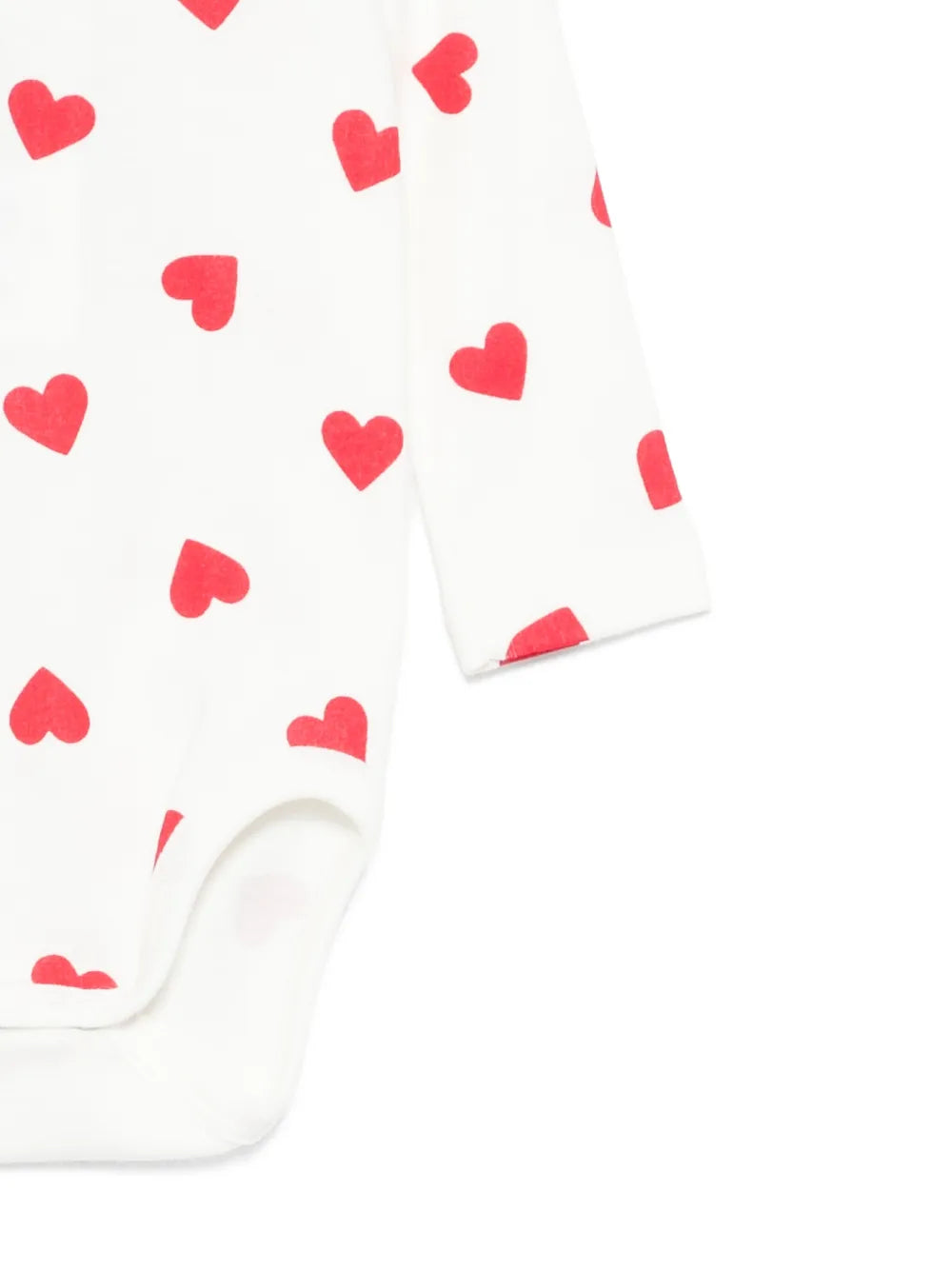 heart-print body set