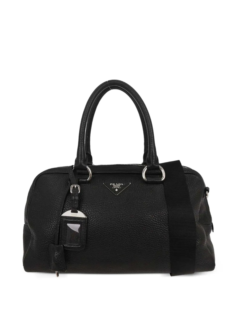 1990-2000s leather tote bag