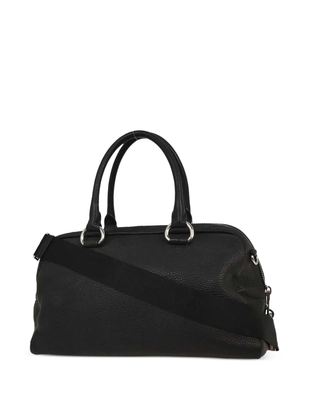 1990-2000s leather tote bag