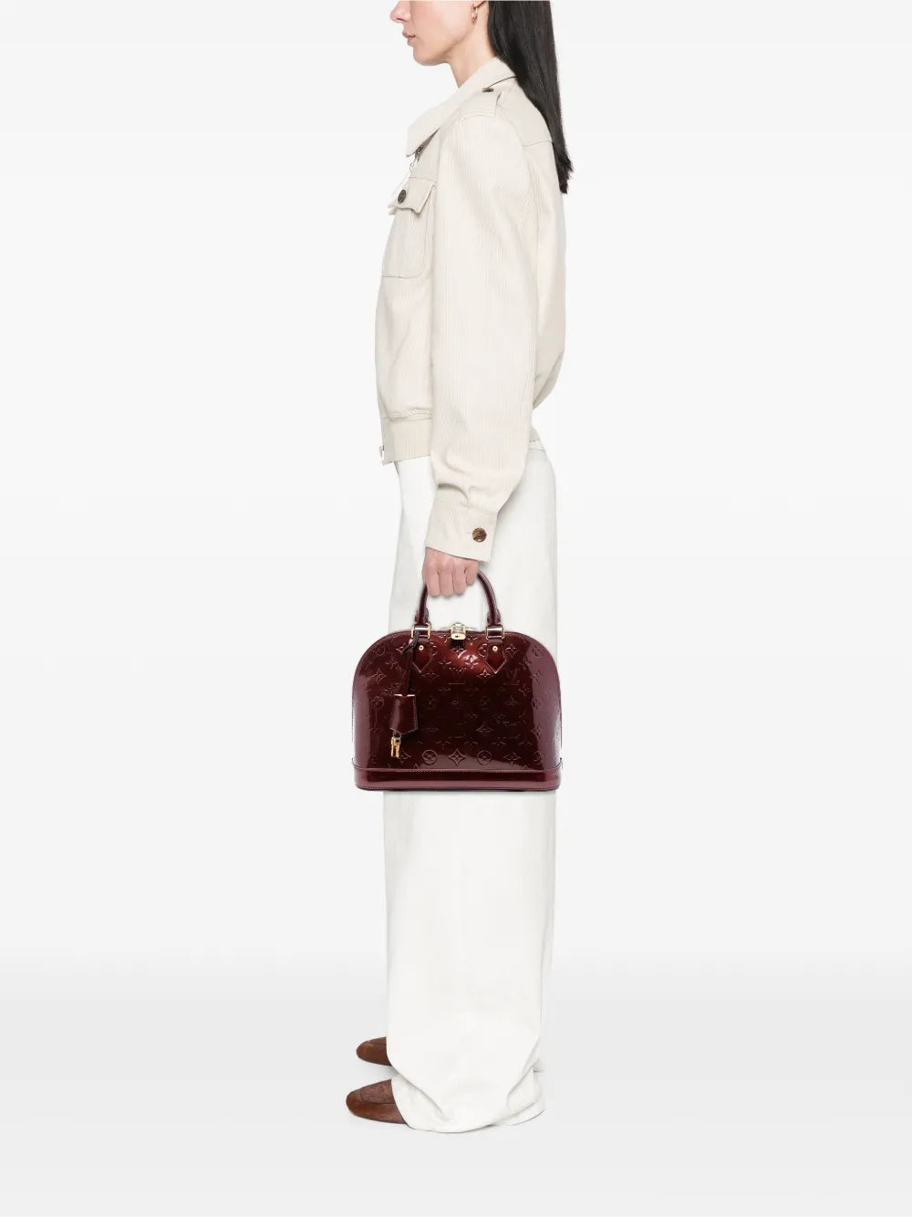 1990-2025 Monogram Vernis Alma PM handbag