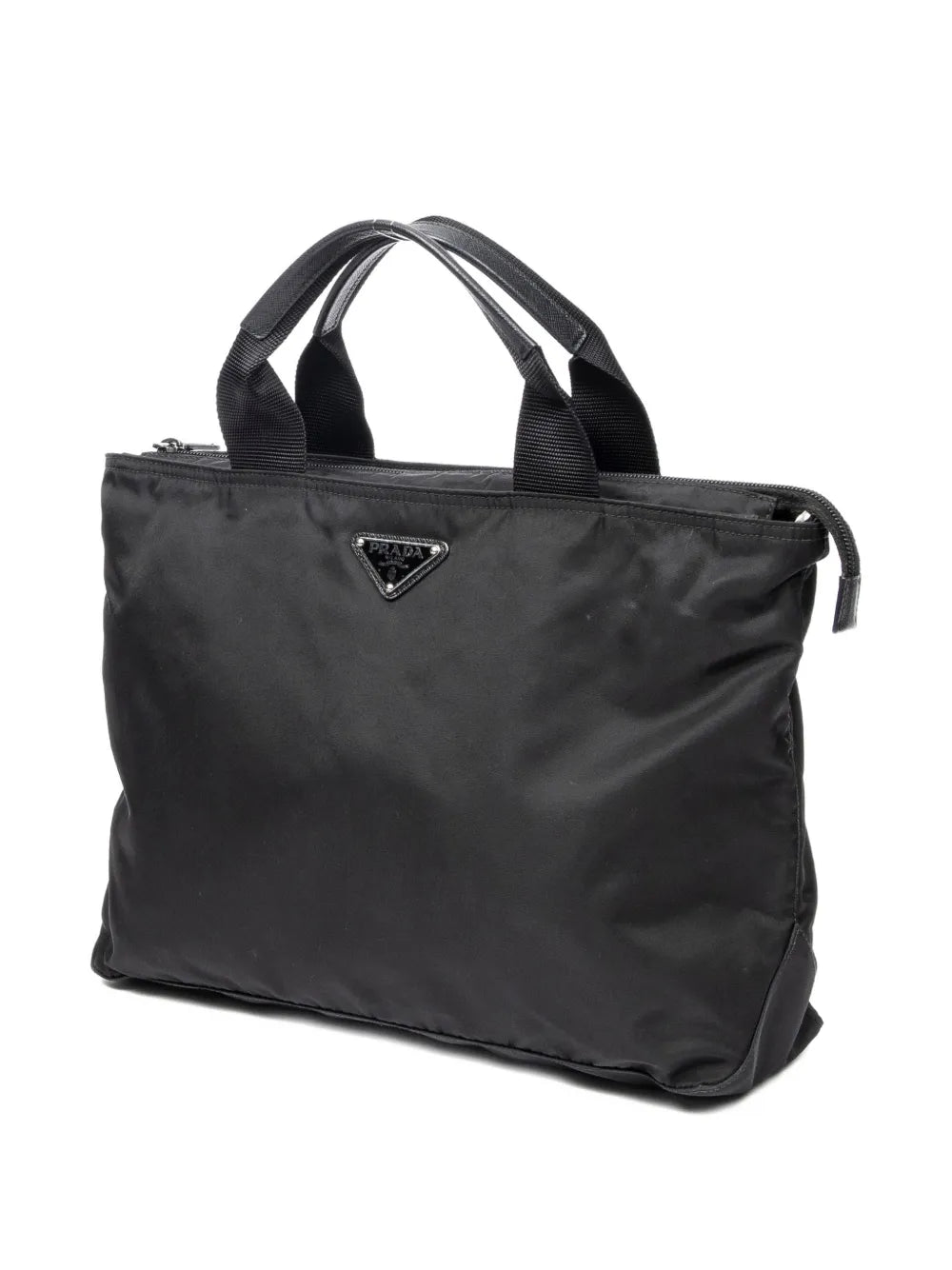 medium triangle-logo tote bag