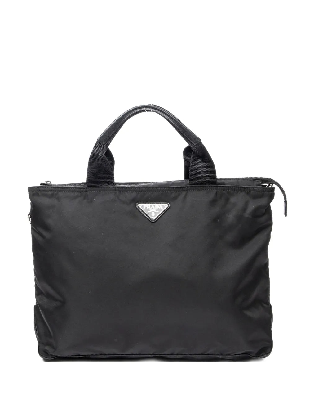 medium triangle-logo tote bag