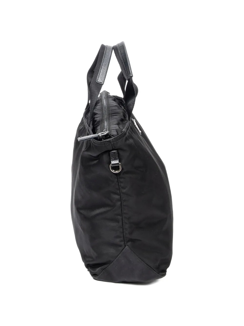 medium triangle-logo tote bag