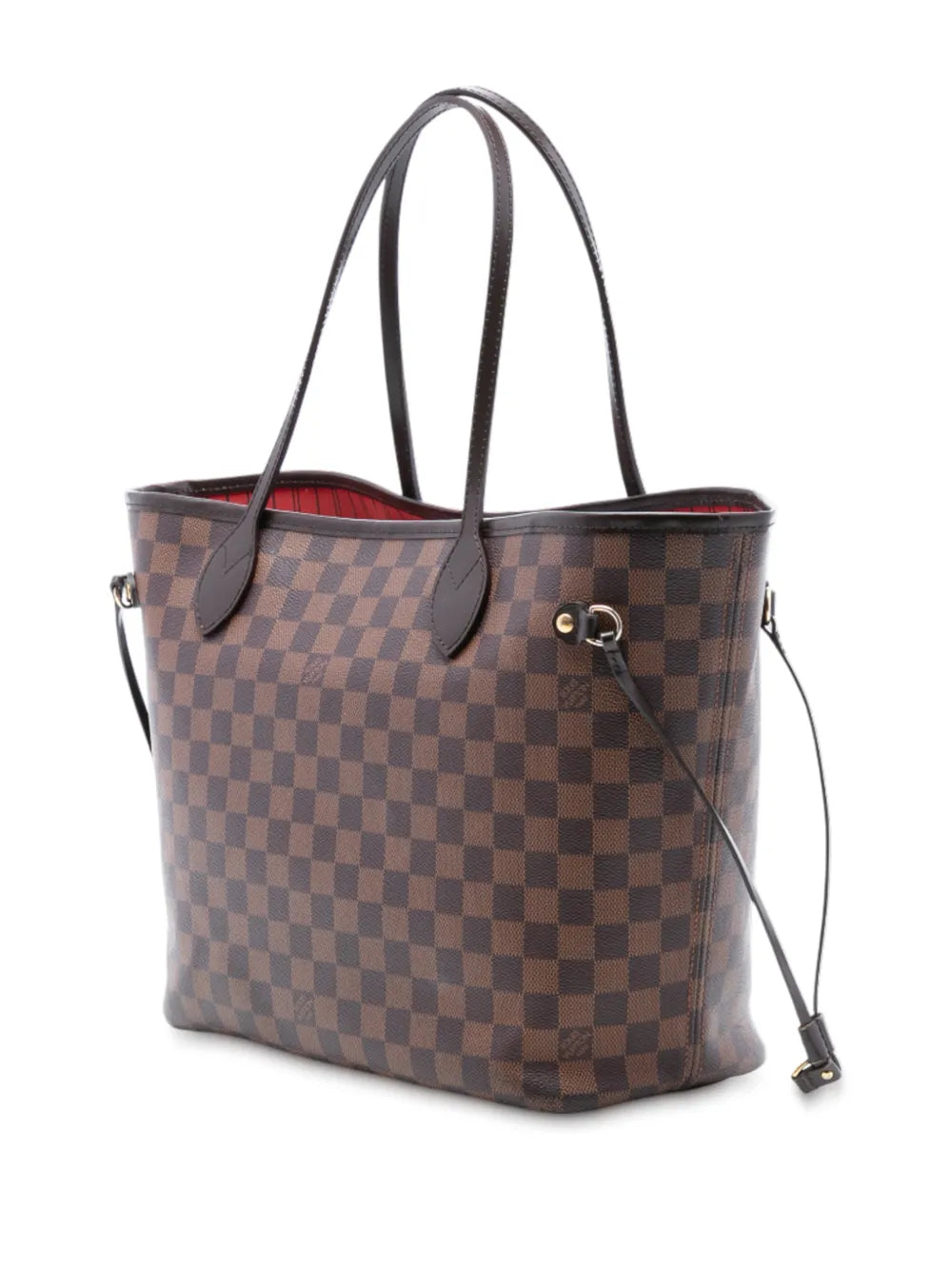 2017 Damier Ebene Neverfull MM tote bag