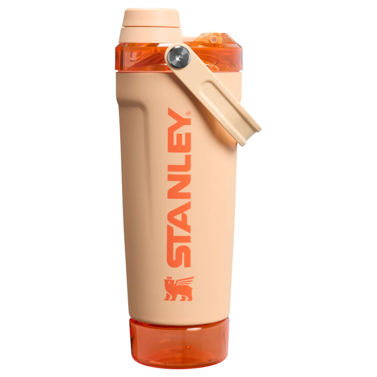 The Vitalize Shaker Bottle 20 OZ Orange Sherbet