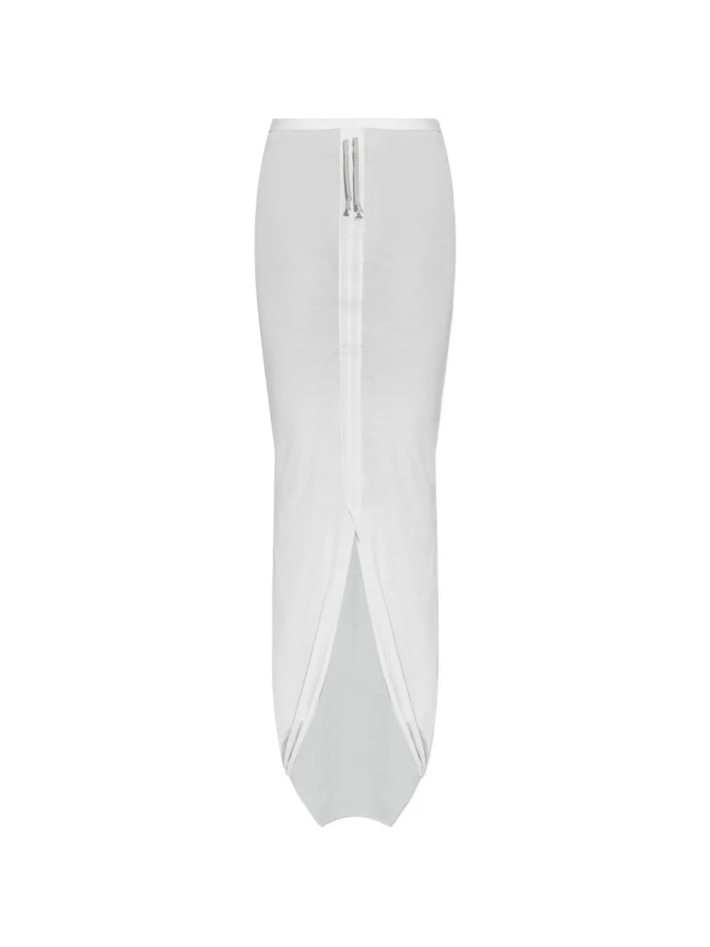 drawstring slit skirt