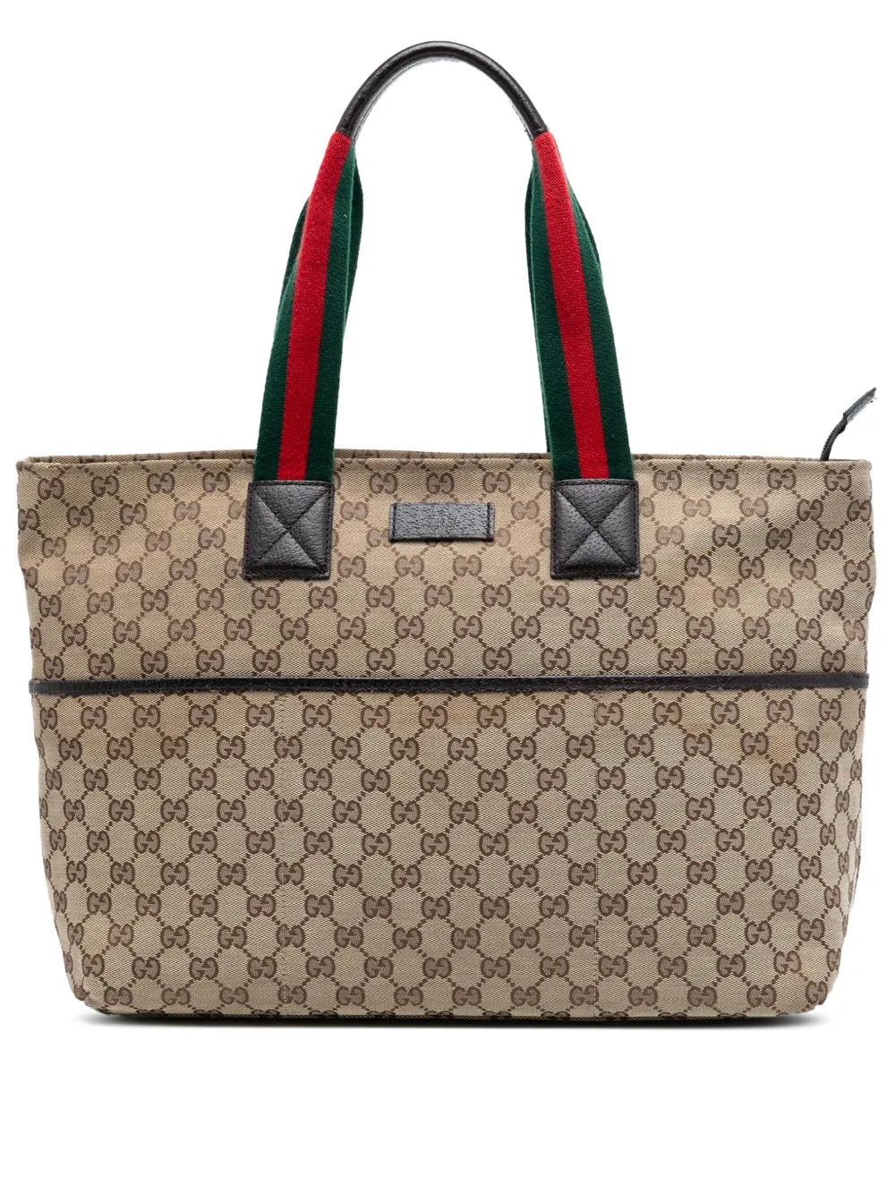 2000-2015 GG Canvas Web tote bag