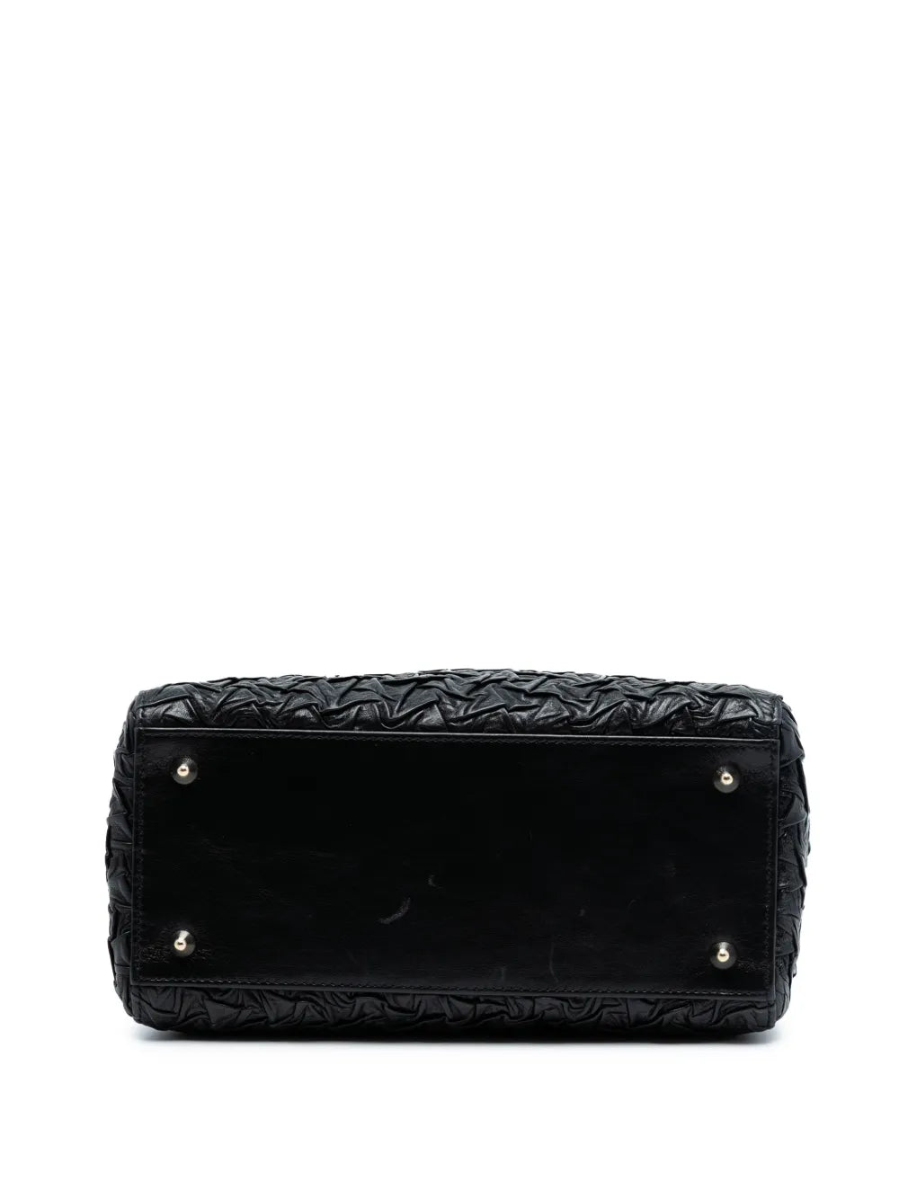 2019 Medium Wavy Crinkled Lambskin Lady Dior satchel