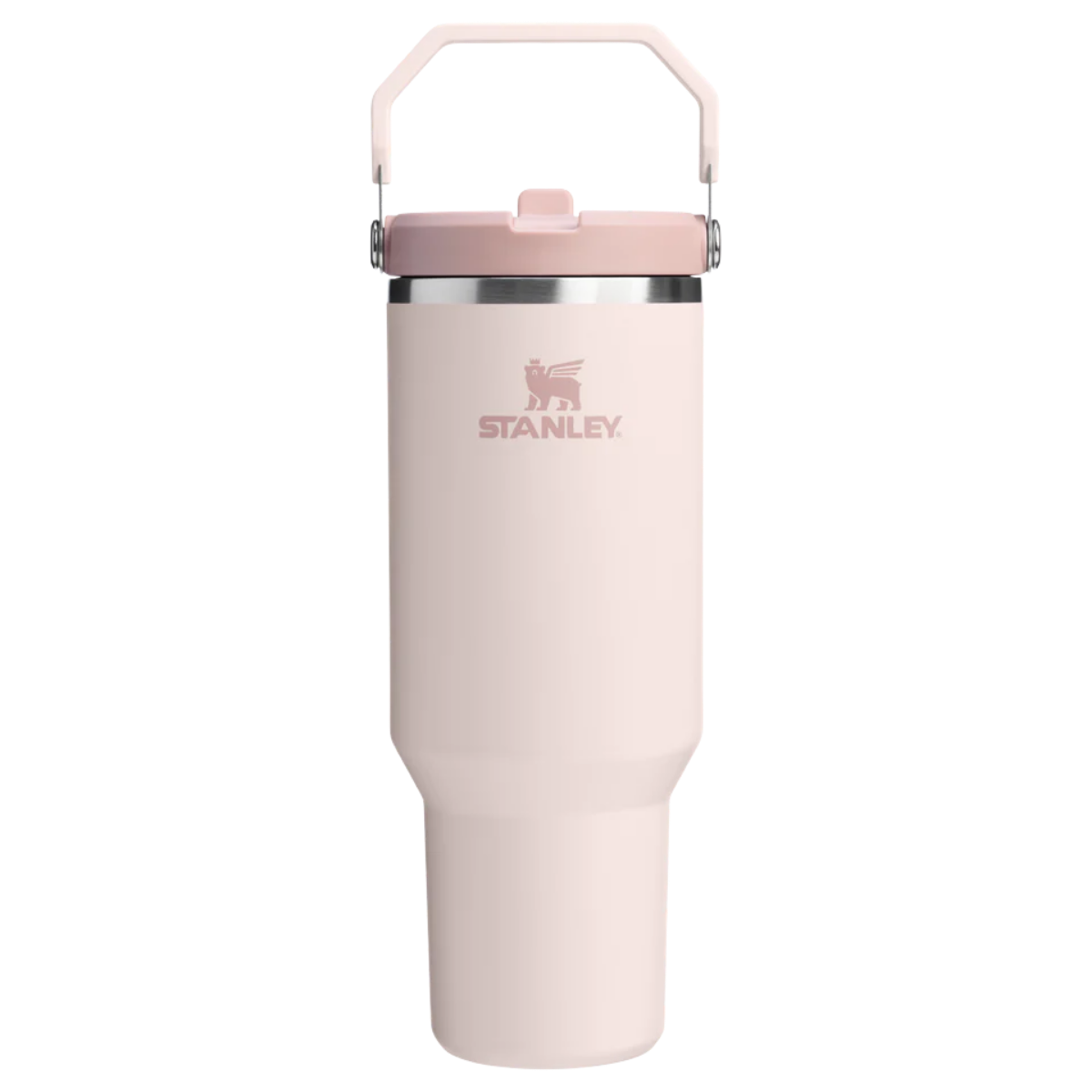 Stanley The Iceflow Flip Straw Rose Quartz Tumbler 40 Oz