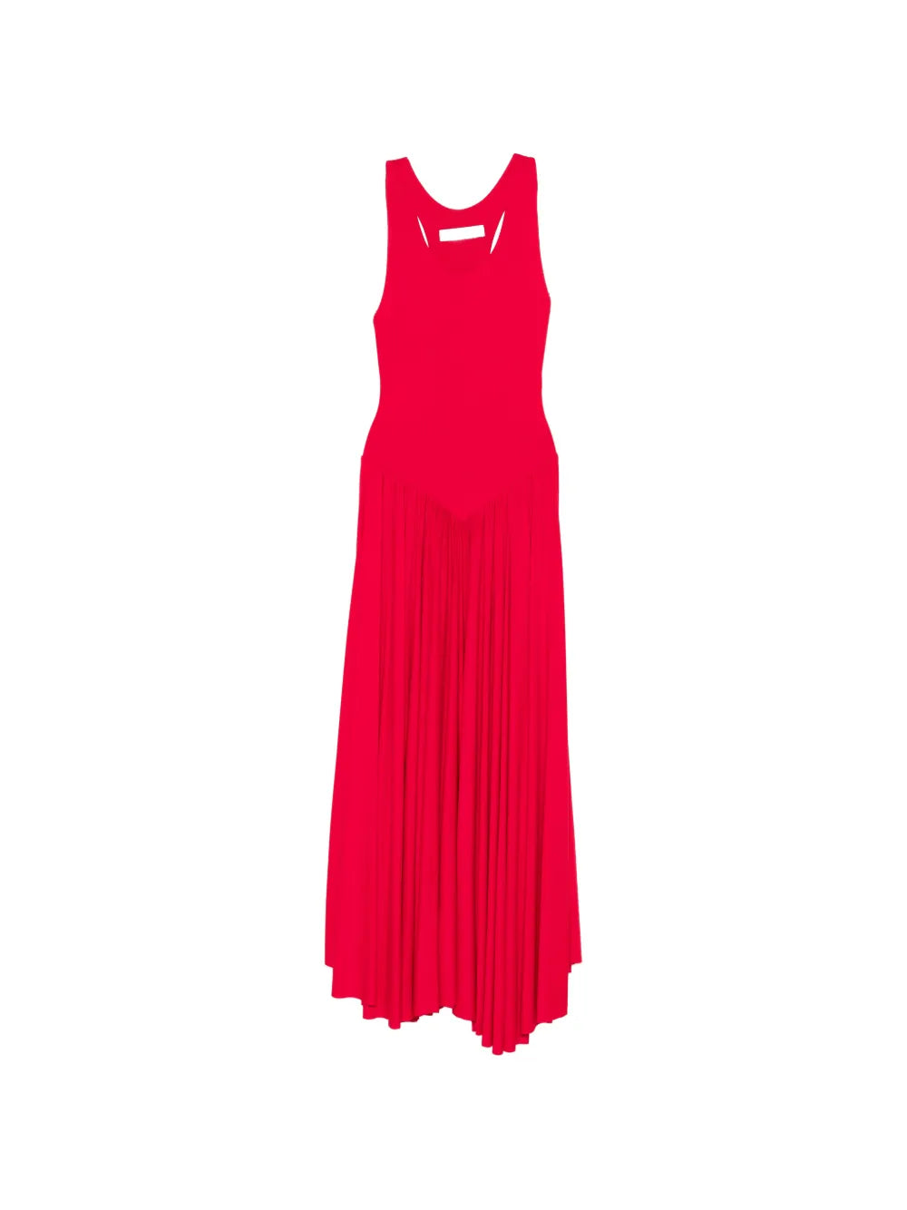 ruffled maxi dress