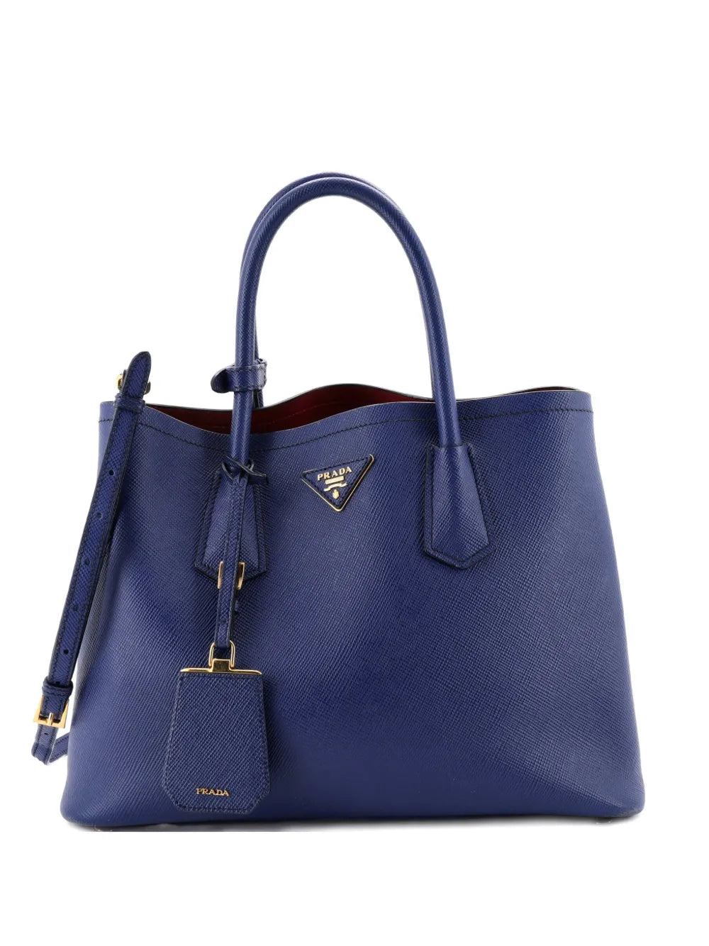Cuir Double Saffiano Leather Medium tote bag